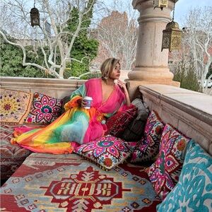 Zara Multicolor Maxi Dress